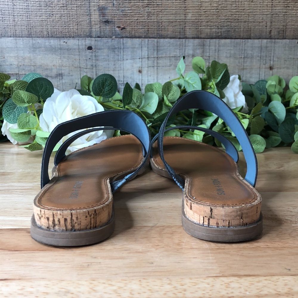 Sun + Stone Easten Slide Sandals 8 - Picture 4 of 6